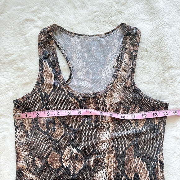 Women long dress animal print size S - Picture 6 of 6